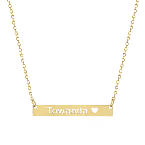 Towanda Bar Necklace