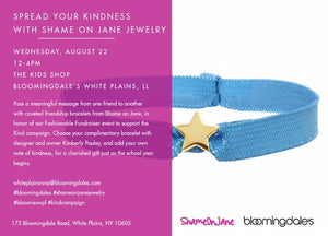 Bloomingdales and Shame On Jane Join Forces to End Bullying