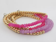 Pink and Gold Georgia Bracelet