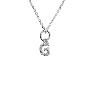 Bling Initial Charm "g"