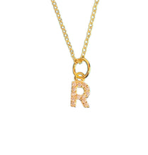 Bling Initial Charm "R"