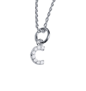 Bling Initial Charm "C"