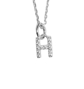 Bling Initial Charm "H"