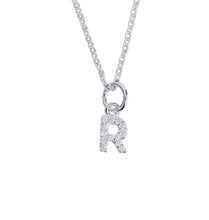 Bling Initial Charm "R"