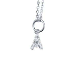 Bling Initial Charm "A"