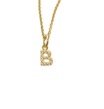 Bling Initial Charm "B"