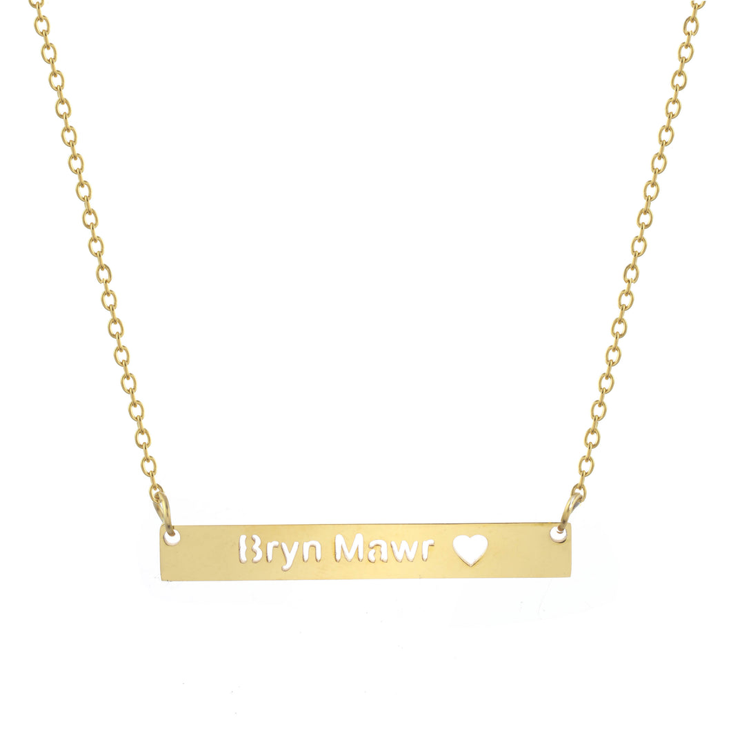 Bryn Mawr Bar Necklace