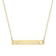 Chenawanda Bar Necklace