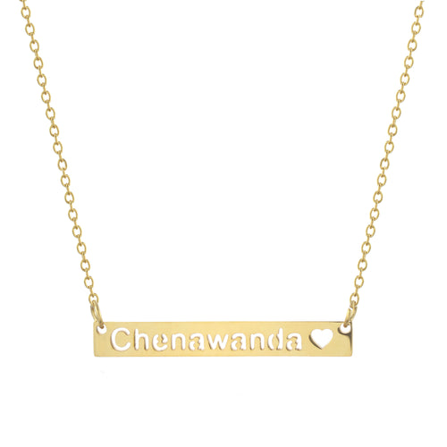 Chenawanda Bar Necklace