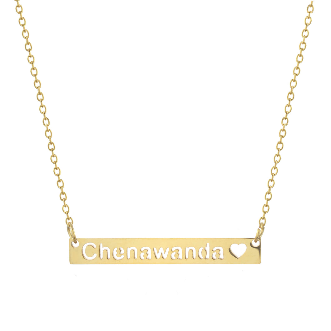 Chenawanda Bar Necklace