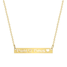 Point O' Pines Bar Necklace