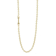 gold initial necklace 