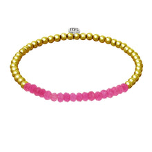 Pink and Gold Georgia Bracelet