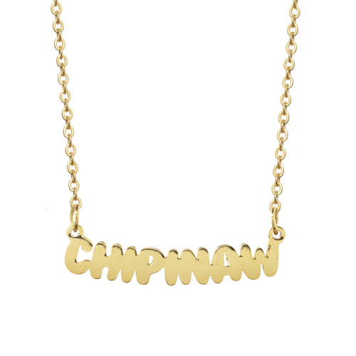 Chipinaw Camp Gold Necklace