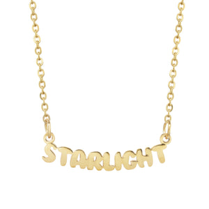 Starlight Camp Gold Necklace