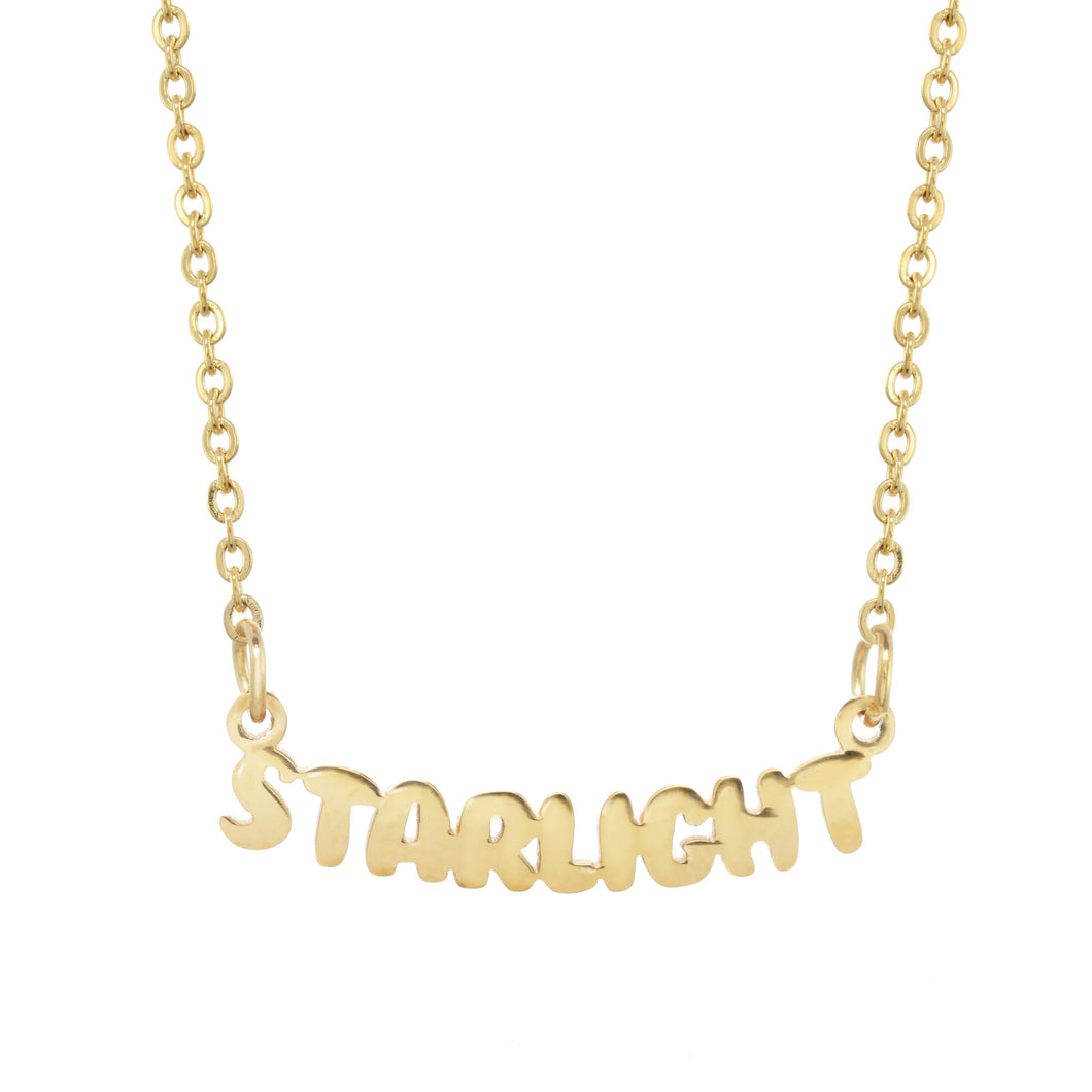 Starlight Camp Gold Necklace