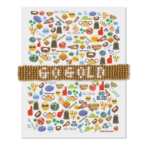 Gold Spirit Color War Bracelet