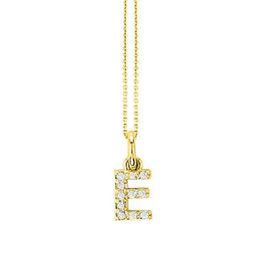 Initial Diamond Necklace