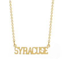 Syracuse University Necklace