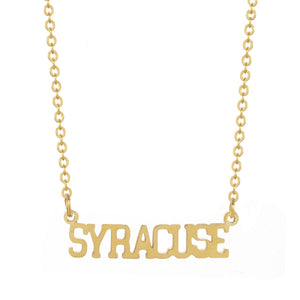 Syracuse University Necklace