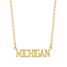 Michigan University Necklace