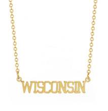 Wisconsin University Necklace