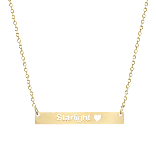 Starlight Bar Necklace