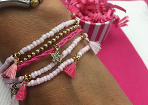 Pink Sandy Bracelet