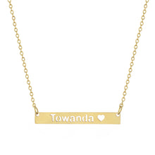 Towanda Bar Necklace
