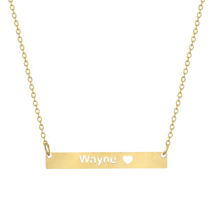 Wayne Bar Necklace