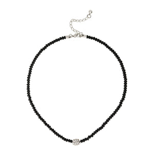 agate beaded choker 