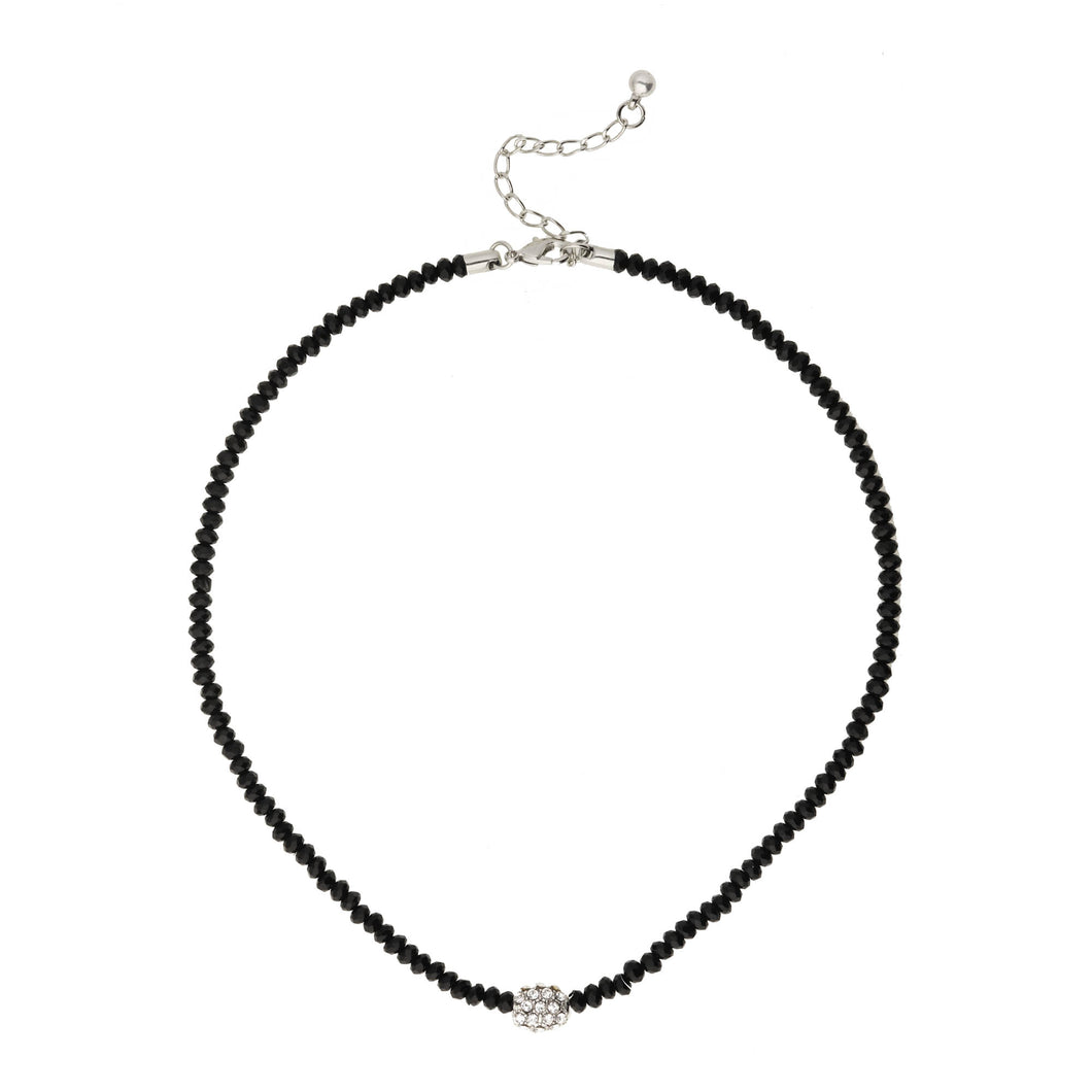 agate beaded choker 